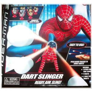  Spider man 3 Dart Slinger with Table Top Targets Toys 
