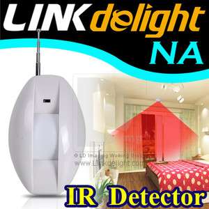 Wireless Infrared Motion Sensor Alarm IR Detector Safety Security 