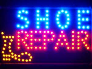 led136 b Shoe Repair Shop Led Neon Sign WhiteBoard  