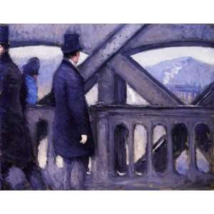     24 x 18 inches   The Pont de Europe (study)