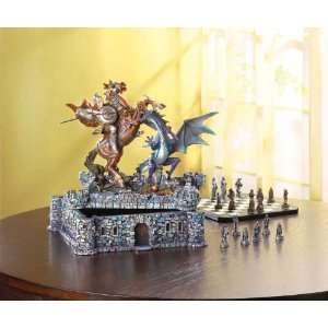  Dragon & Knight Battle Chess Set Toys & Games