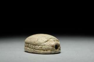 An attractive ancient Egyptian Scarab beetle, for the protection of 