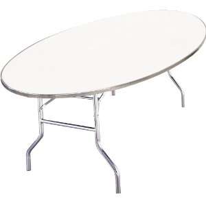  Standard Series Oval Banquet Table with Mayfoam Top