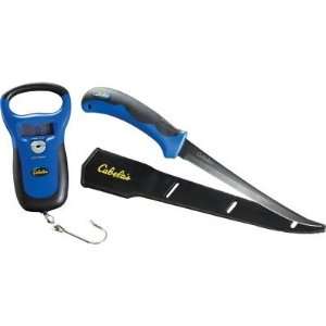    Cabelas Digital Scale And Fillet Knife Kit