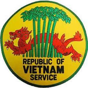  Republic of Vietnam Service Patch 10 Patio, Lawn 