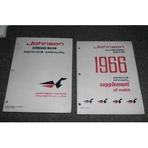   1965 1966 Johnson Manual Set 3 5 6 9 18 33 40 60 75 90 johnson Books