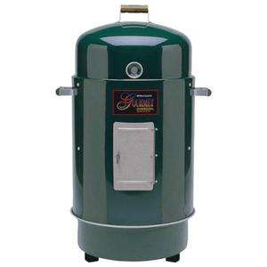 BRINKMAN GOURMET CHARCOAL SMOKER AND GRILL  852 7080E WITH VINYL COVER 