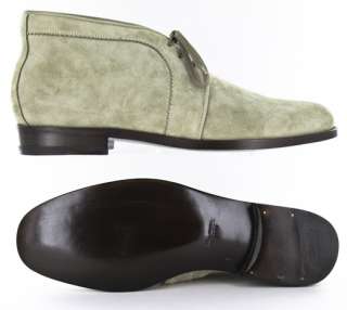 New $775 Santoni Beige Shoes 9/8  