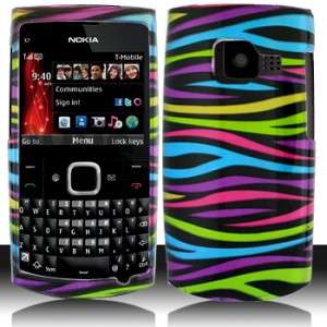 Colorful Zebra Case Cover for T Mobile Nokia X2 Prepaid  