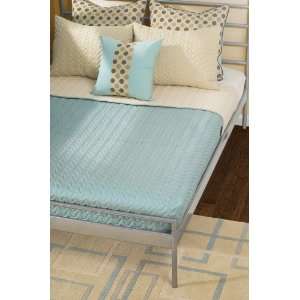  Wave Twin Cap Quilted Bed Set