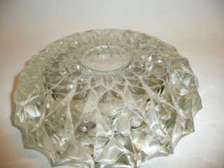   CRYSTAL DETAILED CUT ASH TRAY ANTIQUE VINTAGE OLD NICE RARE FIND HOT