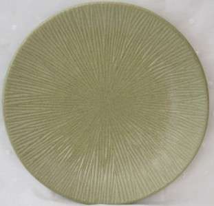 Style Eyes by Baum Bros 11 1/2 inch Green Plate Platter  