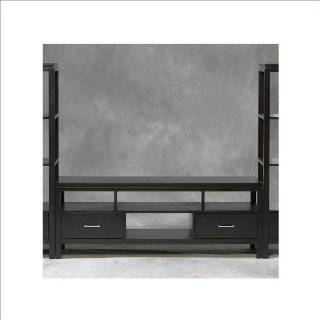 Sutton Black Plasma TV Center Living Room Furniture Black