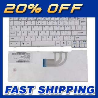 Acer Aspire One A110 A150 ZG5 A150X 150L Keyboard White  