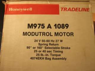 NEW Honeywell Modutrol Motor M975A1089 24V M975 A 1089  