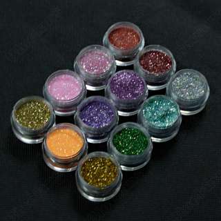 package includ 1 set 12 colors glitter