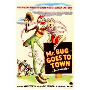  Mr. Bug Goes to Town (1941) 27 x 40 Movie Poster Style A 