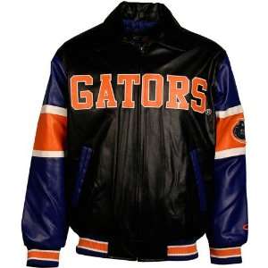   Florida Gators Black Youth Varsity Pleather Jacket