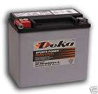 Deka ETX16 Powersports AGM Battery   100% NEW