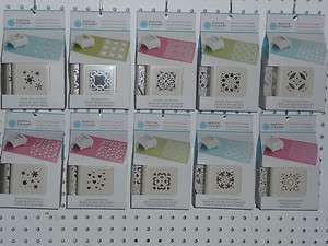 Martha Stewart Crafts Paper Punch All Over The Page 2011 Patterns NIB 