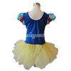  Princess Girls Costume Dress Ballet Leotard Tutu + Headband Age 2 4