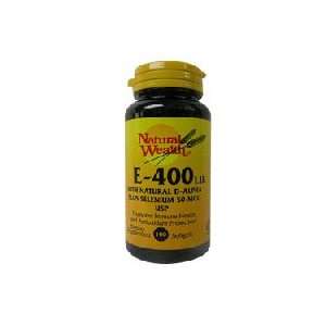  Vitamin E   400 I.U. With Natural D Alpha Plus Selenium 50 