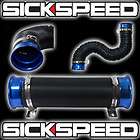 blue flexible cold air intake duct pipe engine ram