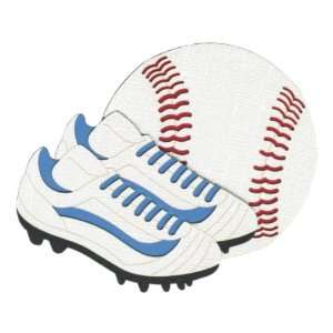  Baseball with Shoes Laser Die Cut