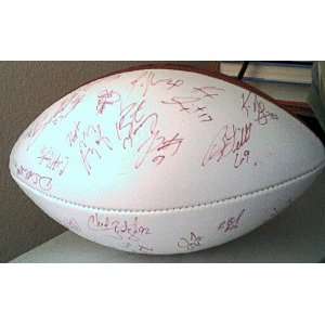 com 2001 Indianapolis Colts team autographed football (Peyton Manning 