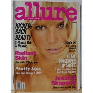  Allure April 2004 Jessica Simpson on cover Allure Books