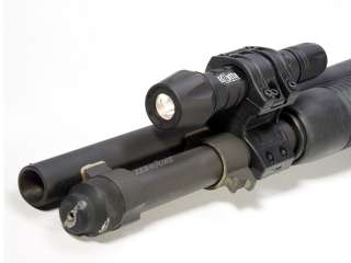   shotgun flashlight mount for remington mossberg benelli and other