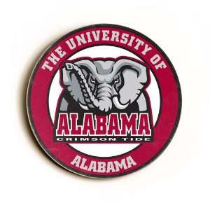  BSS   University of Alabama Seal Wood Sign (18 x 18 