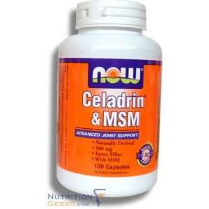  Now Celadrin/MSM, 120 Capsule