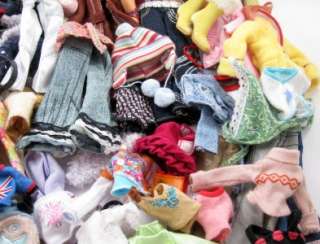 HUGE Lot of Barbie My Scene and Bratz Clothing Clothes Shoes and 