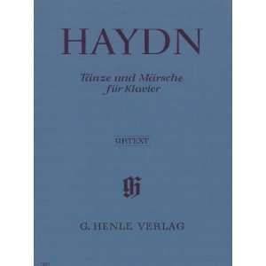  and Marches for Piano, Henle ed. Joseph Haydn, Günter Thomas Books