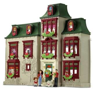 Fisher Price Loving family Exclusive Holiday Dollhouse Fully Furnished 