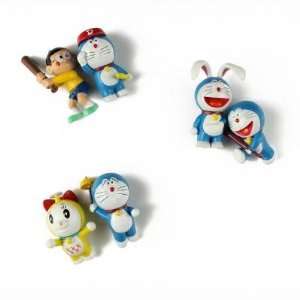  Doraemon Lovely Action Figure Toy Set   6 Pieces Toys 