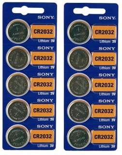 this 10 pack of genuine sony cr2032 3 volt lithium