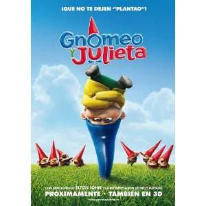 Gnomeo and Juliet (2011) 27 x 40 Movie Poster Spanish Style A  