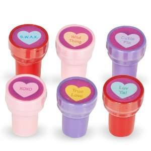  Lets Party By Fun Express Conversation Heart Stamps 