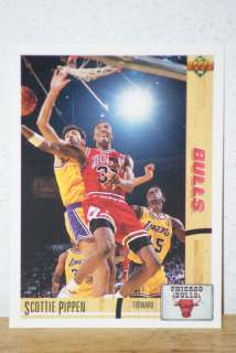 1991 Upper Deck NBA Basketball Scottie Pippen Card #125  