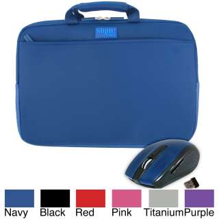 SlipIt Pro 17 inch Neoprene Laptop Bag with ClickIt Mouse 