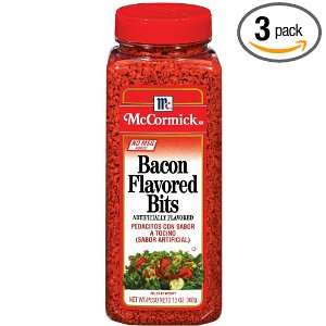 McCormick Imitation Bacon Bits, 13 Ounce (Pack of 3)  