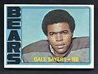 GALE SAYERS 1972 TOPPS 110 CHICAGO BEARS  
