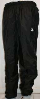 Brand New Nike Mens Athletic Soft Nylon Tracksuit Pants Trousers Black 