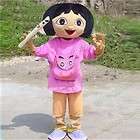 EXPLORER GIRL DORA MASCOT COSTUME ADULT SIZE OUTFIT PARTY FANCY DRESS