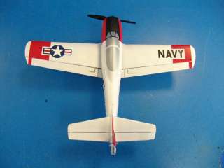   Micro T 28 Trojan RTF RC R/C Electric Airplane Ready To Fly Parts