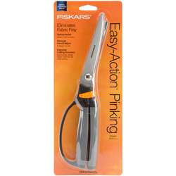 Fiskars Softouch Spring Action 10 inch Pinking Shears  