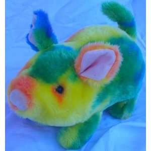  8 Plush Walking Rainbow Piggy Pig Doll Toy Toys & Games