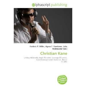  Christian Kane (9786133823808) Books